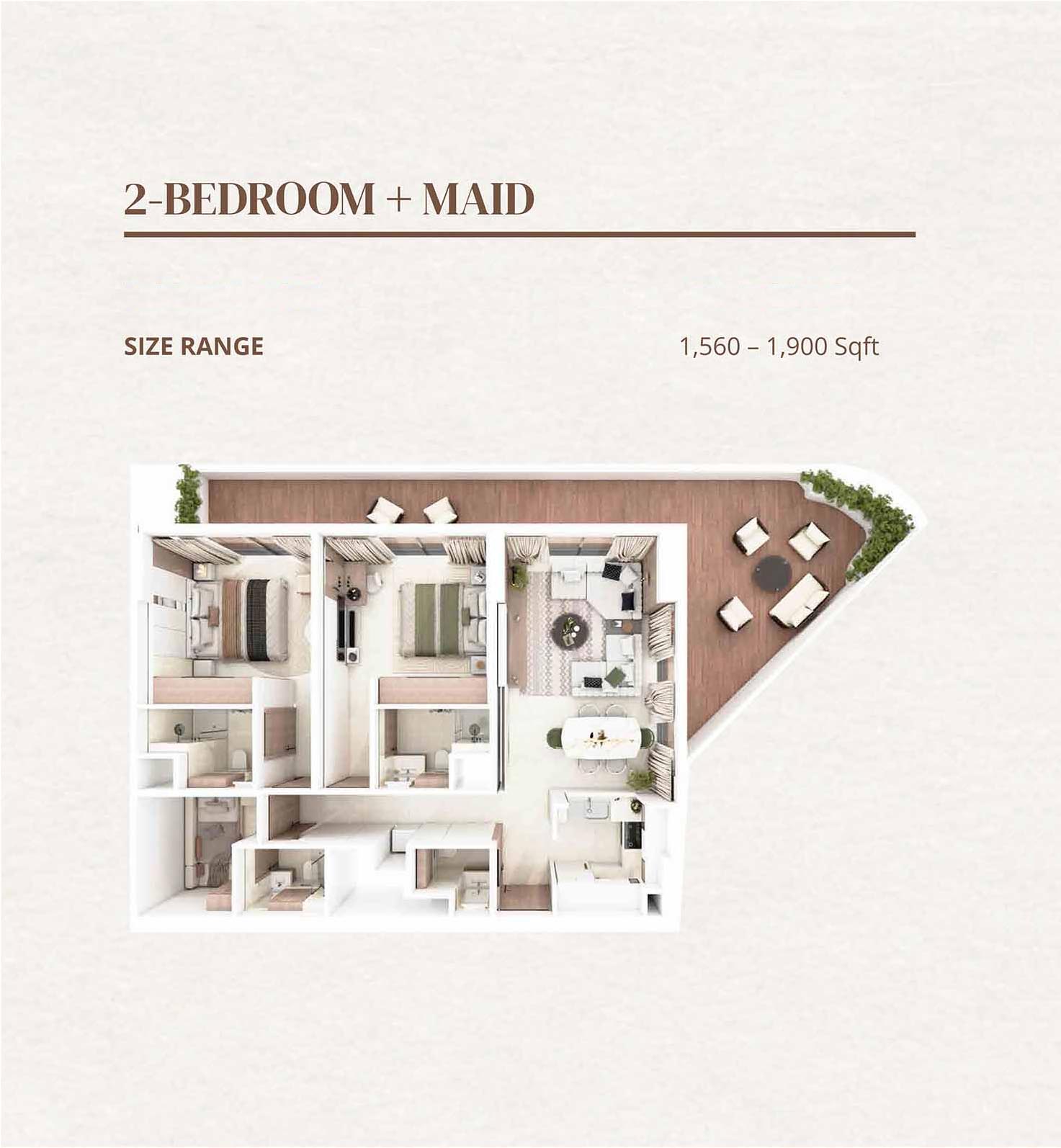 2 Bedroom
